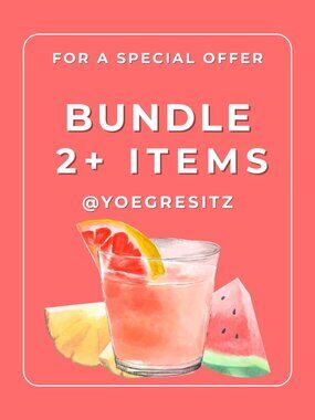 Bundle 2 or more- Please Read Notes